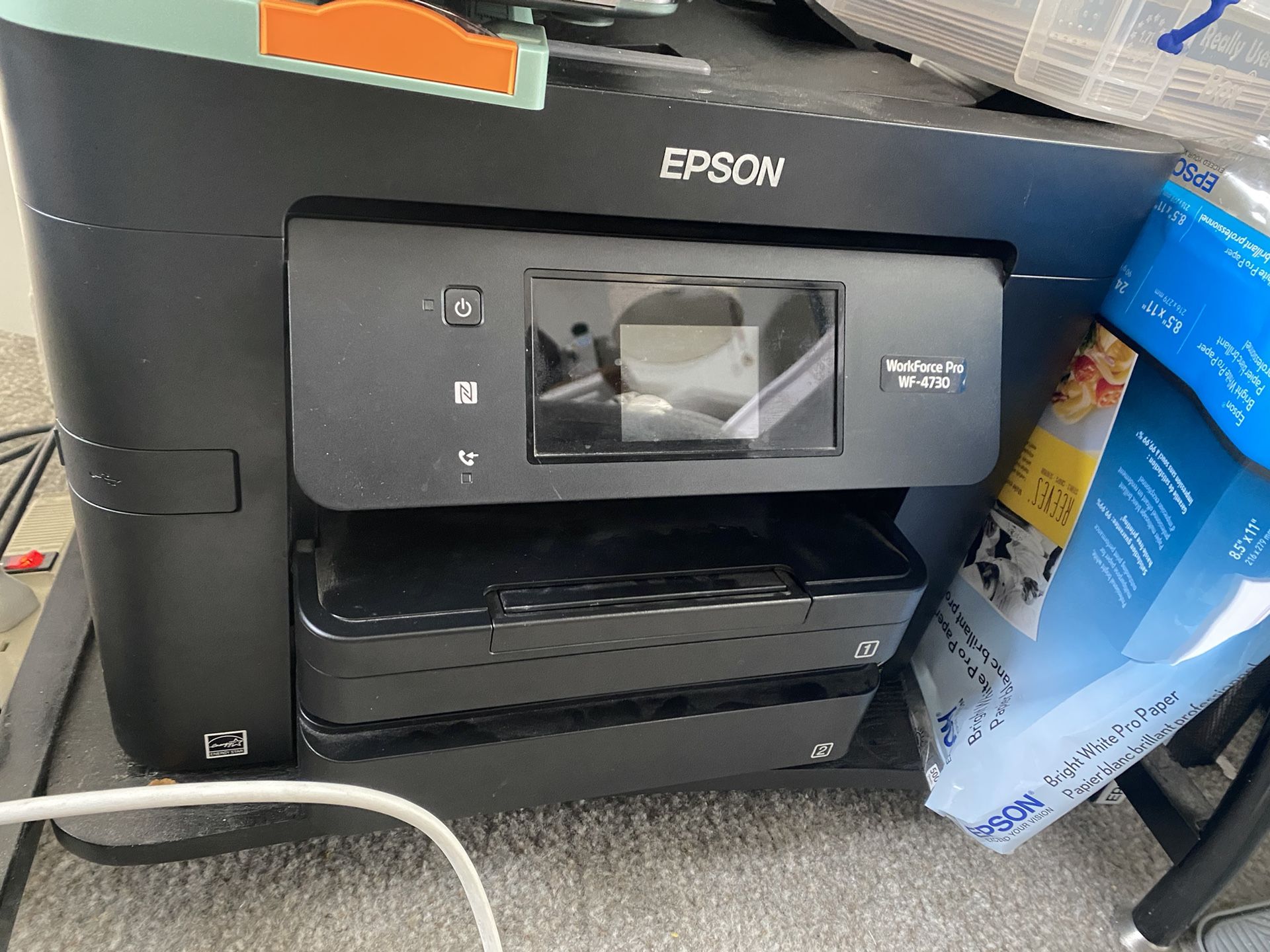Epson Workforce WF-4730 With Ink