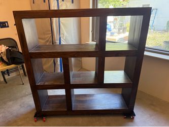 *FREE* Very Heavy Wood Display Bookcase