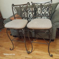 2 Metal Barstool 