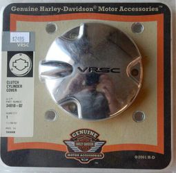 NEW 2002 AND NEWER HARLEY VRSC VROD CLUTCH CYLINDER COVER 34810-02