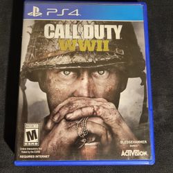 PS4 Call Of Duty WW2 Game 