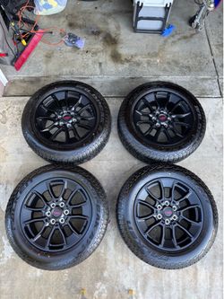 Toyota Tundra TRD Wheels & Tires 20" Falken Wildpeak BRAND NEW