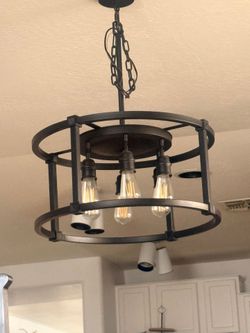 Chandelier kitchen light