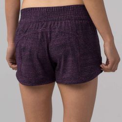 Lululemon Tracker Short V *4" Salt Dark Mystic Black / Black size 4