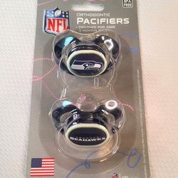 Seahawks Baby Pacifier Set