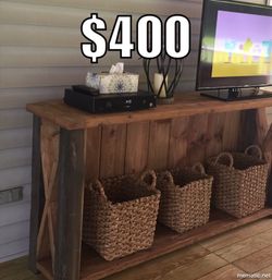 Tv console dining room server cabinet