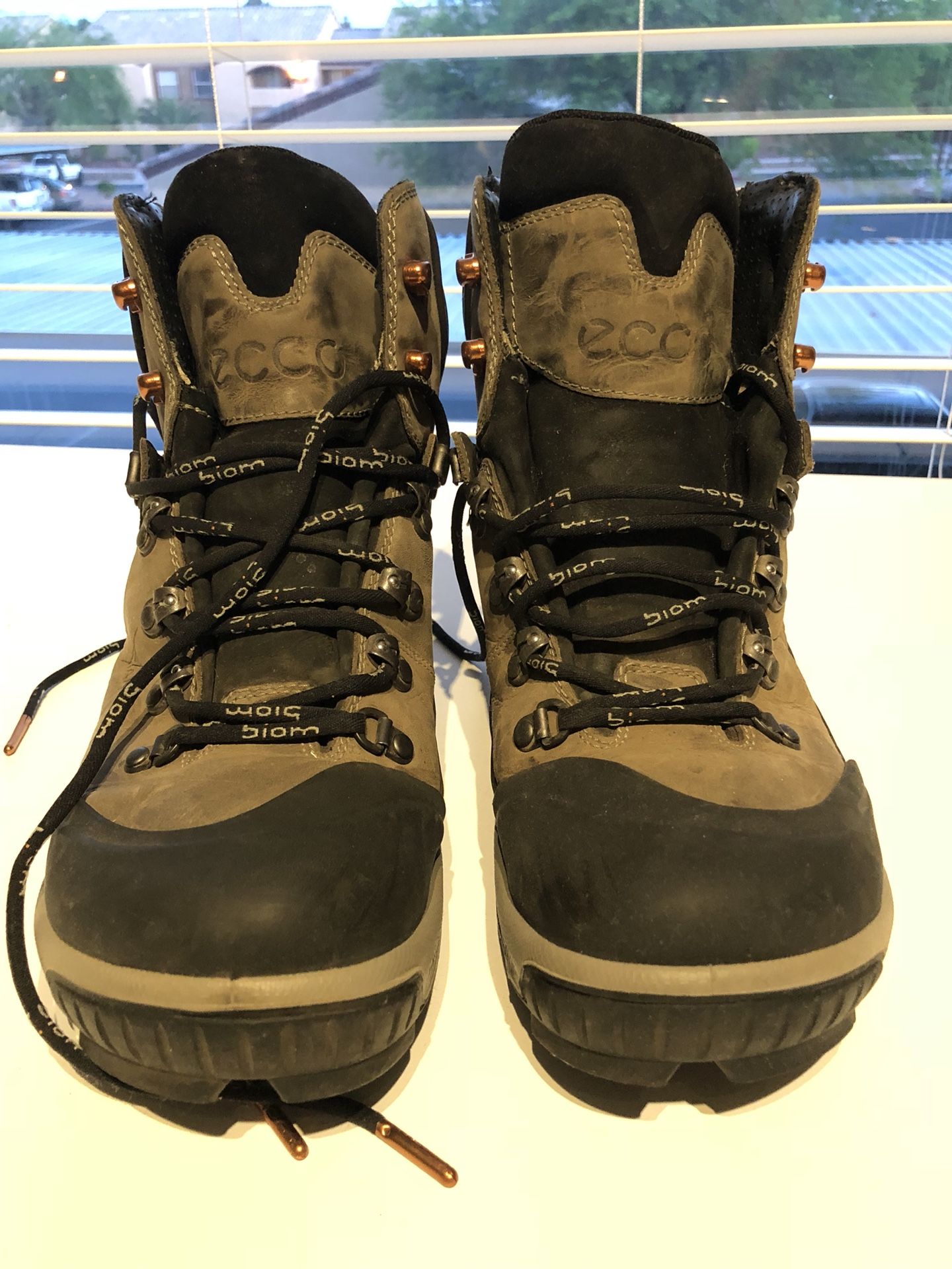 sympati Spiller skak emne ECCO BIOM HIKING BOOTS 42 Leather for Sale in Las Vegas, NV - OfferUp