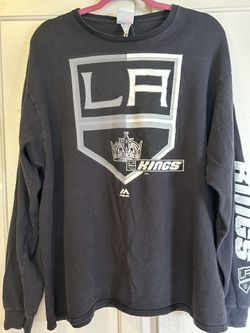 Majestic Los Angeles Kings Long Sleeve Graphic T Shirt NHL Hockey Sz XL-L