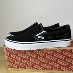 Vans Slip On (black) 8.5 Mens 