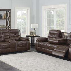 New Recliner Sofa And Love Seat