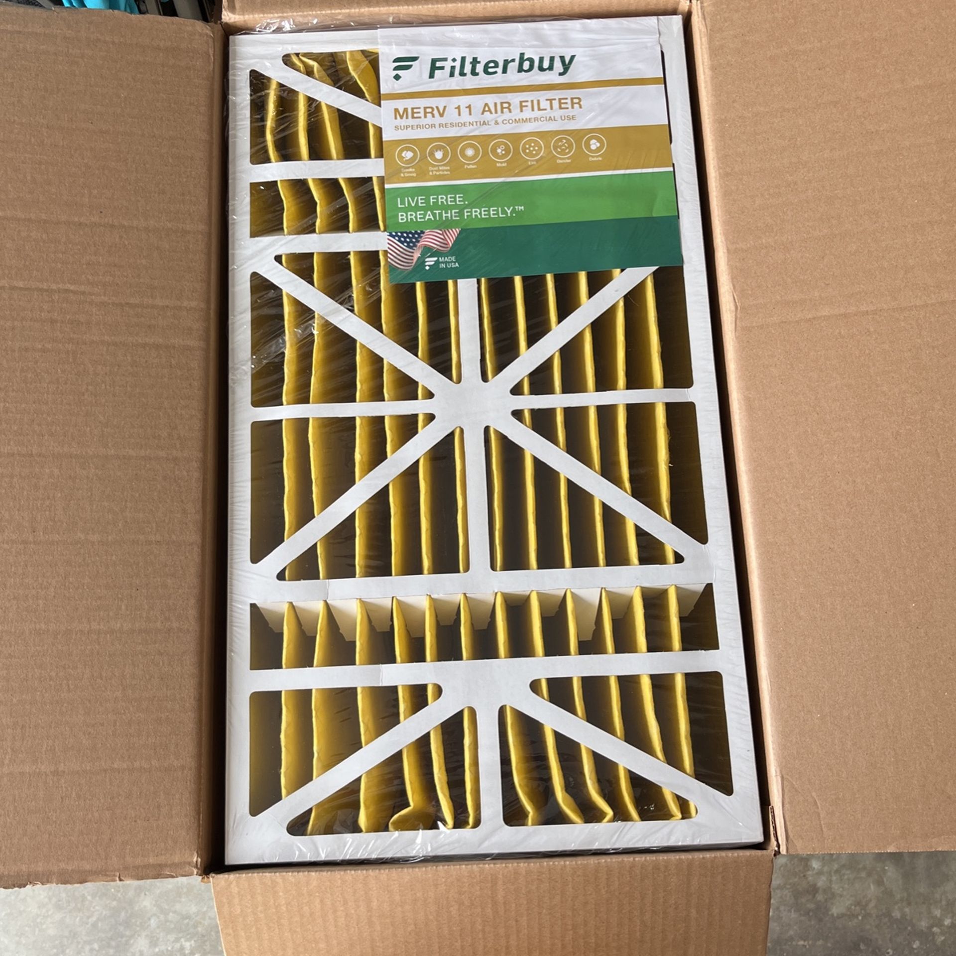 Air Filters - Brand New- 16x28x6