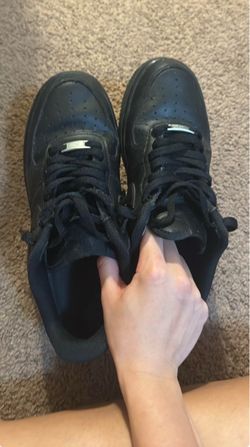 Nike black Air Force 1