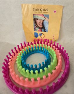 Knit Quick Round Knitting Loom Set