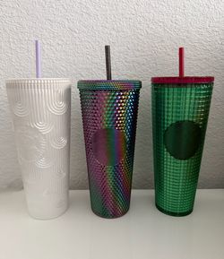 3 Starbucks Tumblers