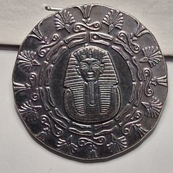 1/4 oz .999 Fine Silver Round - Egyptian King  Pyramid