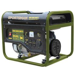 New Sportsman Gasoline/Lpg Fuel Powered 4000 Surge Watts Portable Portable Generator