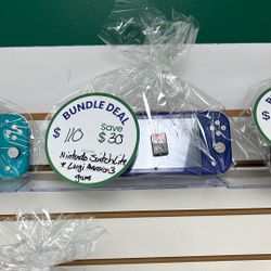 Nintendo Switch Lite With Luigi Mansion 3 Game