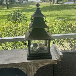 Candle Thai Rusted Laterns