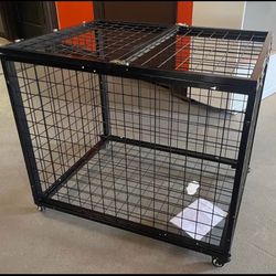 🥨Rolling Sports Ball Storage Cart, Lockable Basketball Cage with Double Lids, Sport Equipment Holder Organizer for Indoor Outdoor