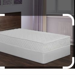 White Sonesta Twin Sz. Bed & Box Spring