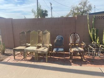 FREE chairs, art, luggage