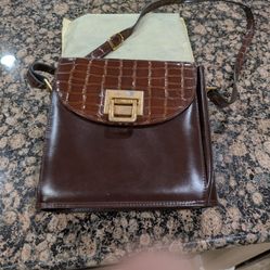 Brown Leather Handbag