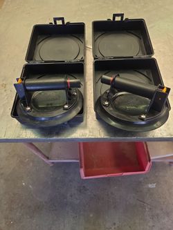 Glass vacuum suction cups
