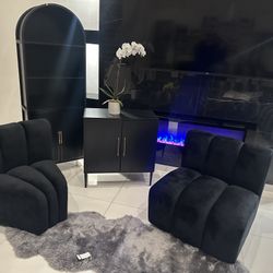 5 piece living room modern contemporary black gold furniture house bedroom side end table sofa