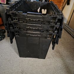 Folding Top Storage Containers