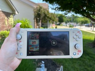 Nintendo switch lite and controller