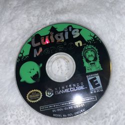 GameCube Game Luigis Mansion