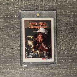 1991 NBA Hoops Micheal Jordan 