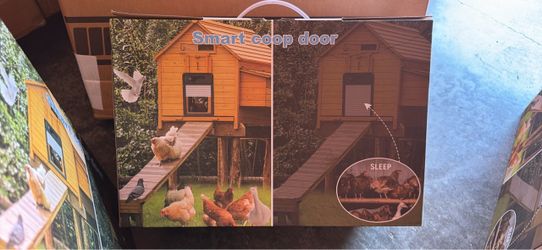 Automatic Chicken Coop Door with Wifi with App with 1080P HD Camera