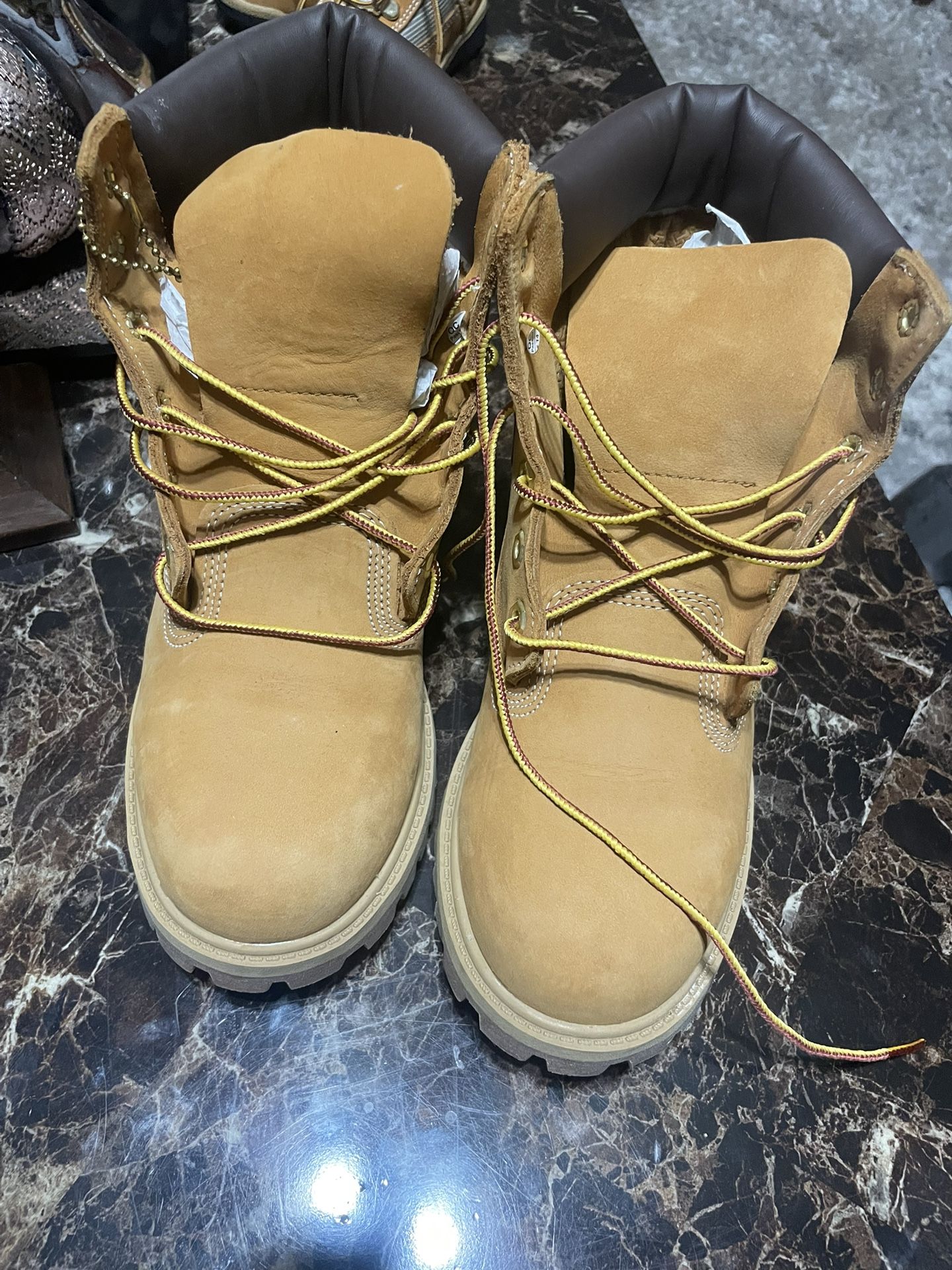Female Timbs Worn Twice Size 6 $50