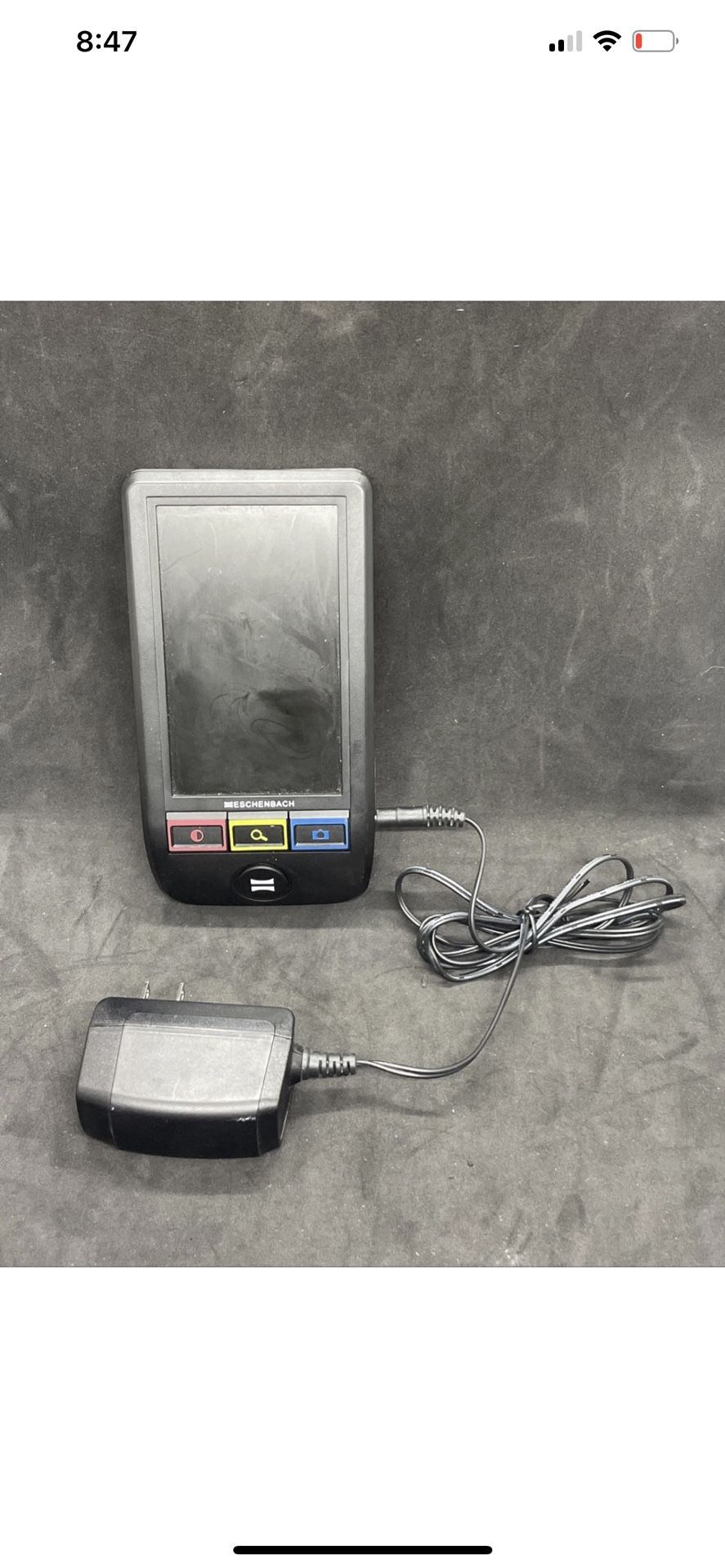 Eschenbach SmartLux Digital Portable Magnifier Handheld HD Video Check Photos