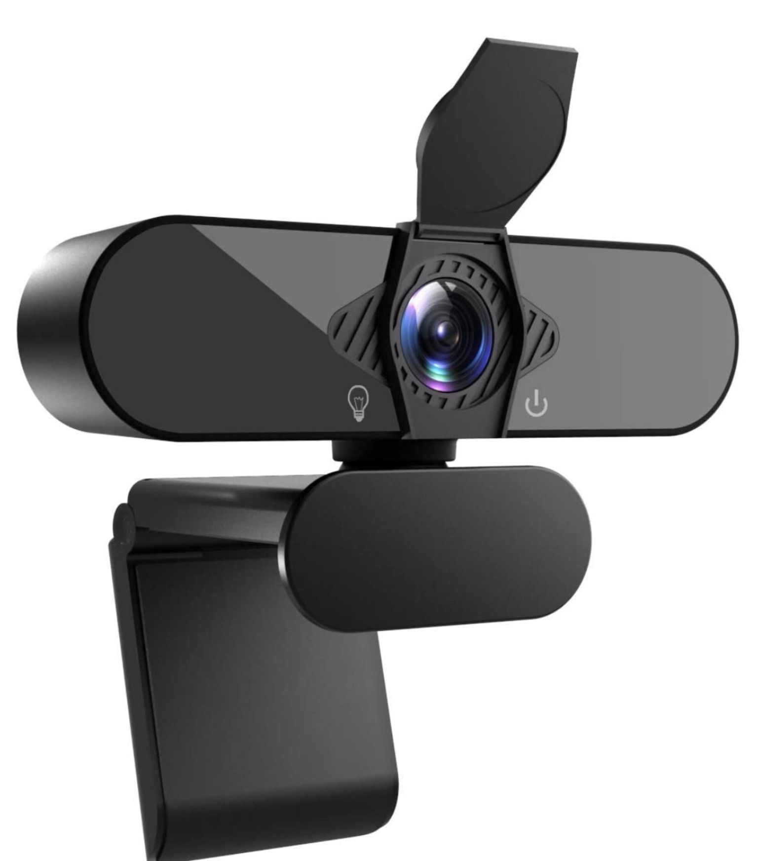 Webcam with Microphone, Full HD 1080P Web Camera with Privacy Cover,(model 5)