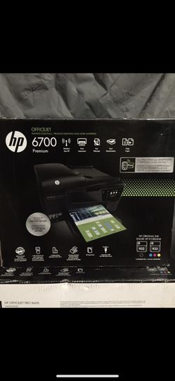 All In One HP 6700 Printer Scanner Fax Machine