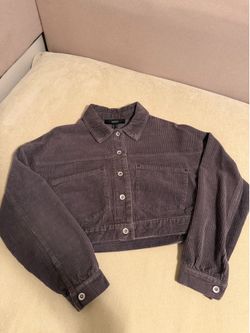 cropped flannel