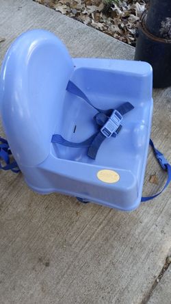 High chair booster seat