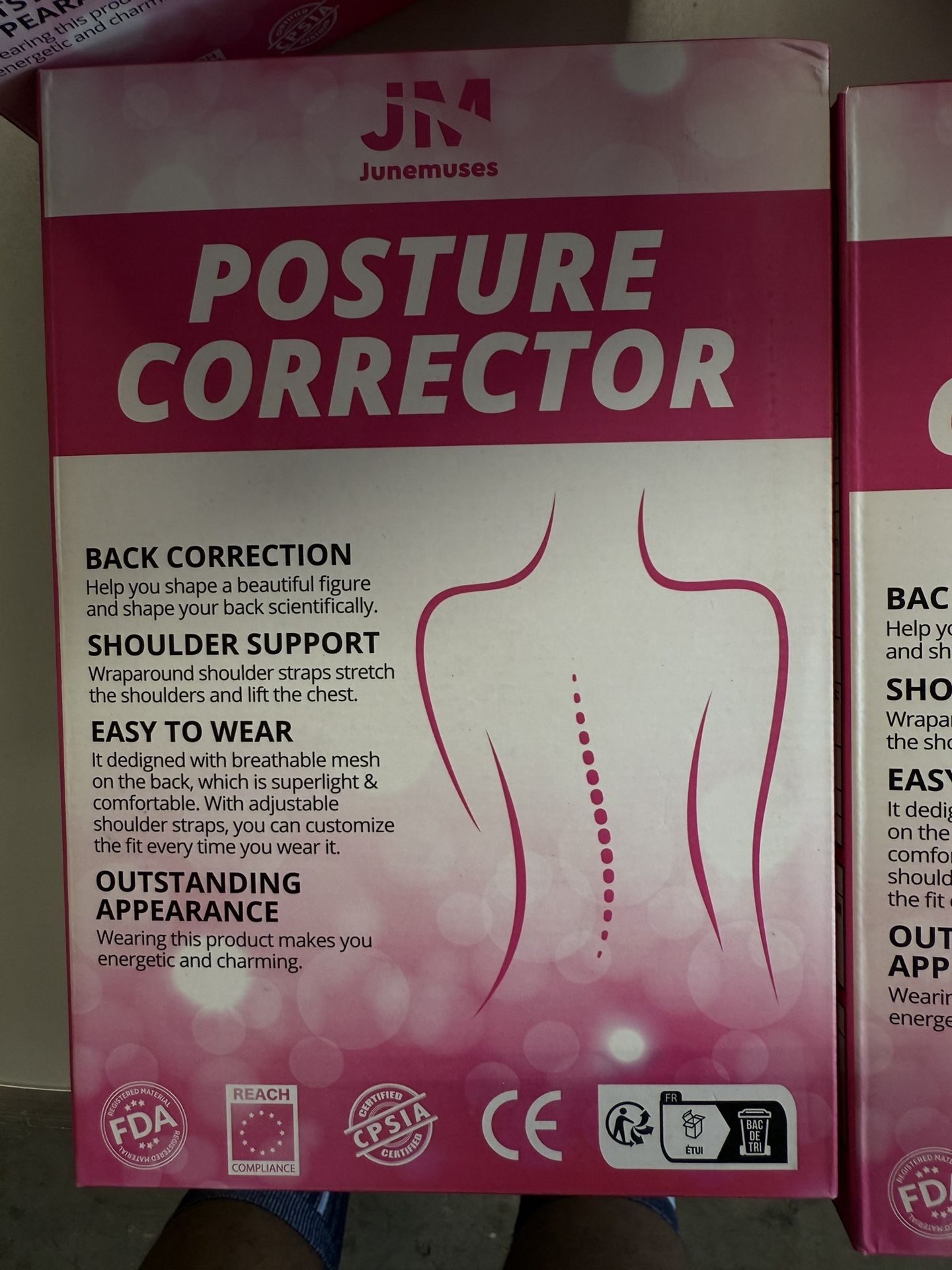 Back Posture Corrector – Adjustable & Comfortable Support Brace – Unisex