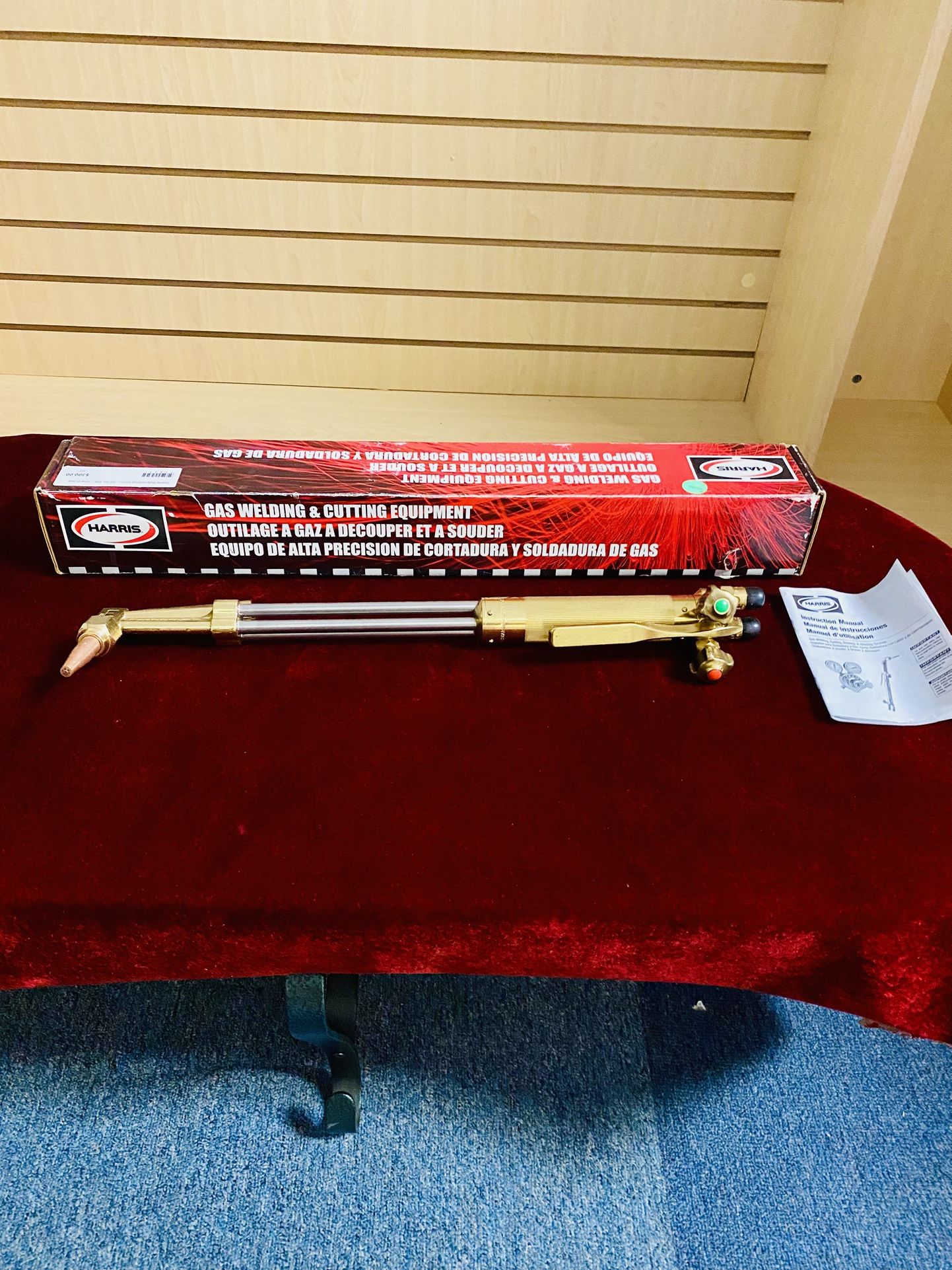 Harris Model 62-5E 90 Degree 18” Heavy Duty Straight Cutting Torch With Tip