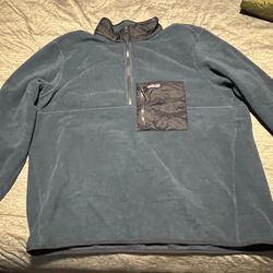 Patagonia Men's Microdini 1/2-Zip Fleece Pullover - XXL Cement Blue