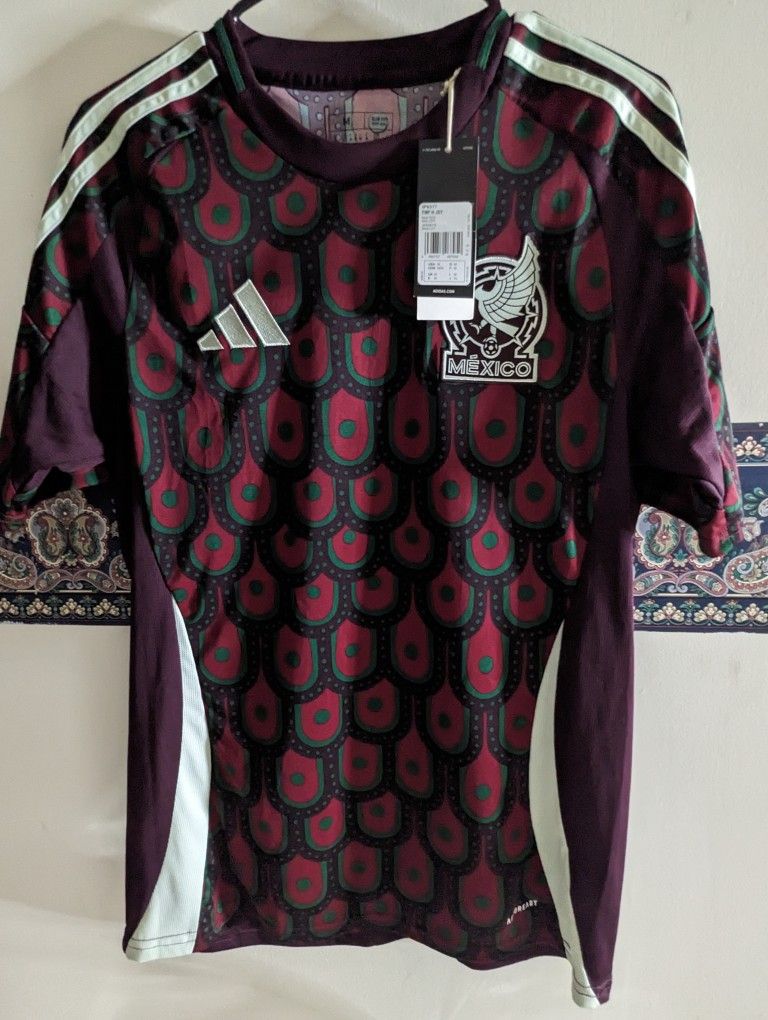 Adidas Mexico Home Jersey Medium New