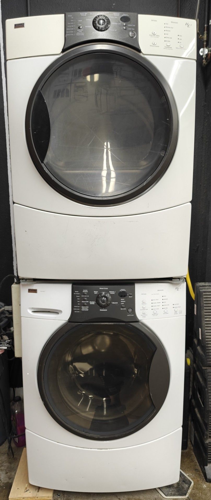 Kenmore Elite Front Load Washer & Gas Dryer
