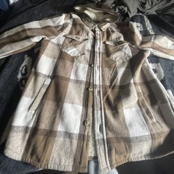 Flannel Hoodie 3x