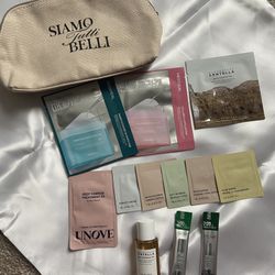 K-beauty skincare sample bundle