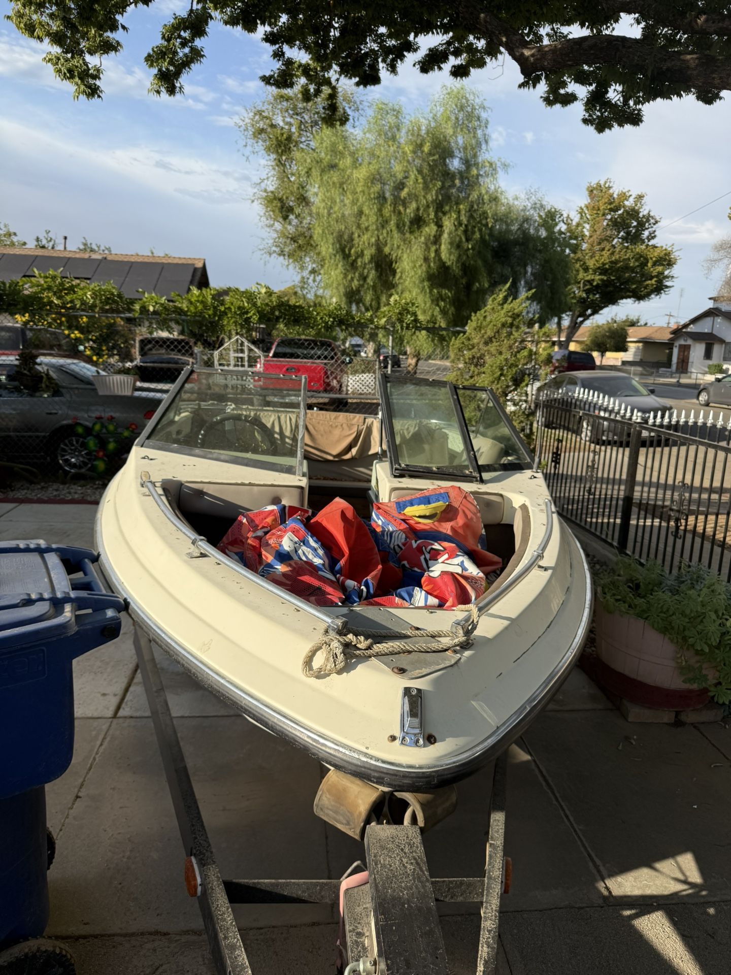 1989 Seaswirl And Trailer