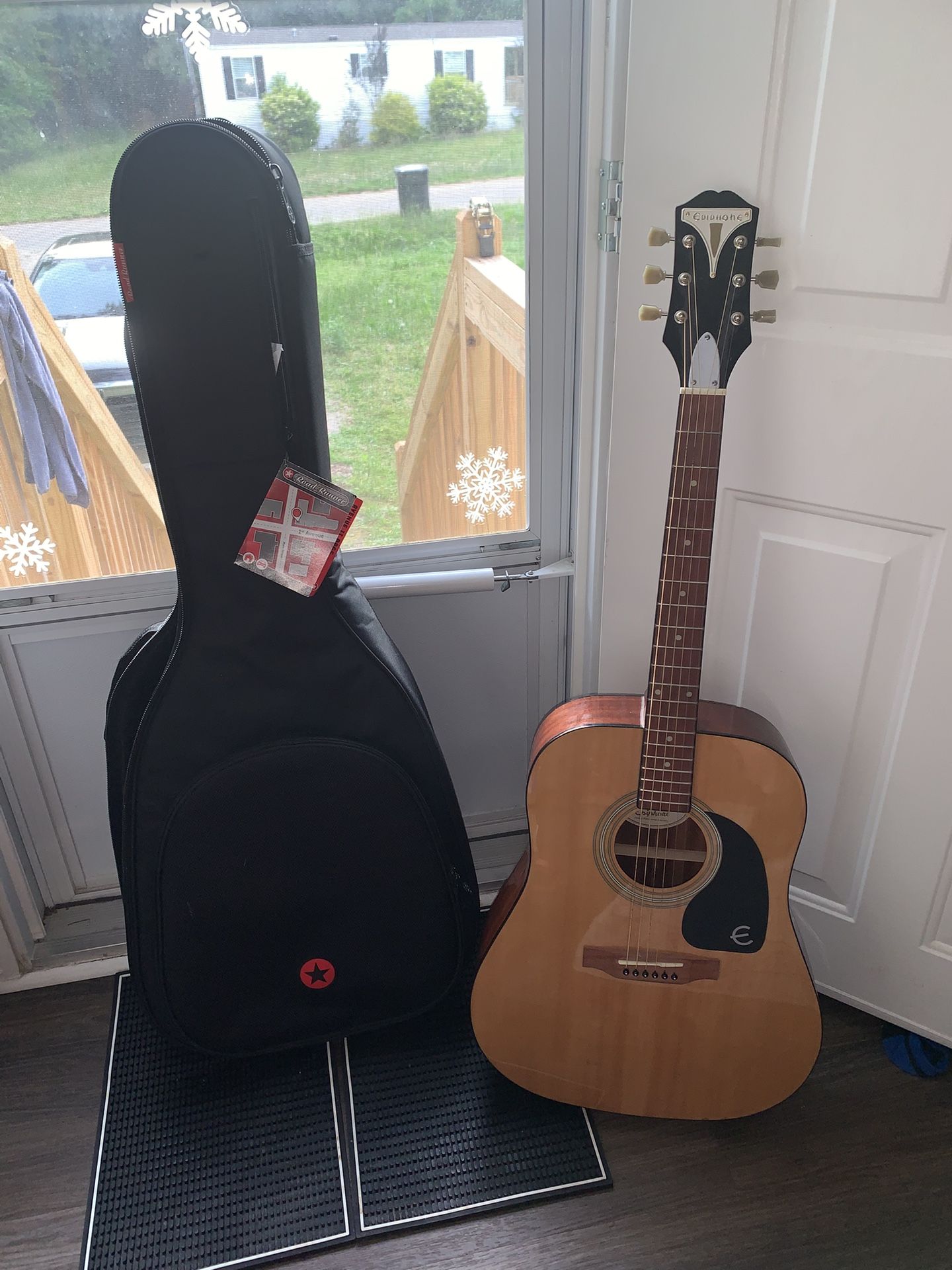 Epiphone Acoustic Guitar with Case