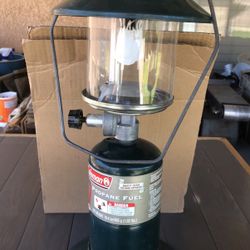 Coleman Propane Lantern Pressure Regulated Good Conditions 25 Dls 