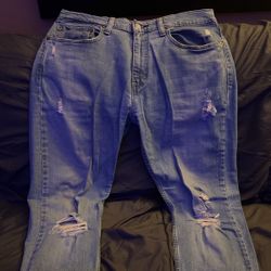 Levi Strauss Slim Fit Denim Jeans